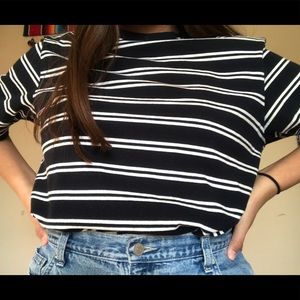 h&m striped shirt